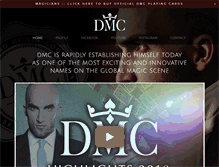 Tablet Screenshot of dmcmagic.com